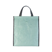 手提拉鏈袋購物袋美國圣誕節(jié)杜邦紙定制贈品袋定做柔印