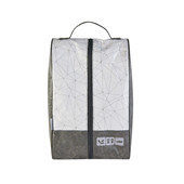 新款杜邦紙手提包、創(chuàng)意拼接手拎鞋包、撕不爛環(huán)保滌綸條紋里布